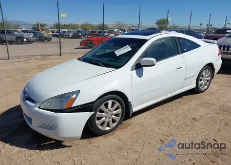 2006 Honda Accord 3.0 Ex из США, поврежденный, VIN 1HGCM826X6A001842